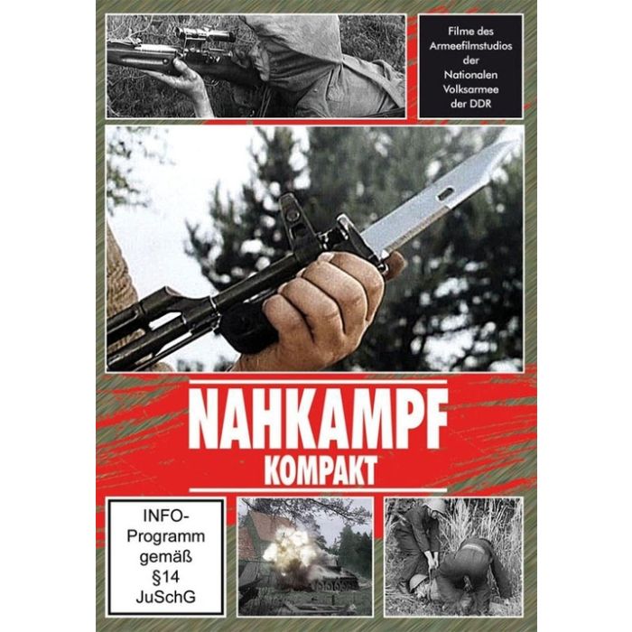 DVD - Nahkampf kompakt - verschiedene Aspekte der Nahkampfausbildung bei der NVA - Dokumentarfilm DDR 2010 - 118 Minuten, Sprache: Deutsch - Nr. VA5322