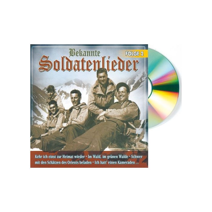Bekannte Soldatenlieder Folge 2 - Soldatenchor Ginsberger Heide - Nr. WH4051