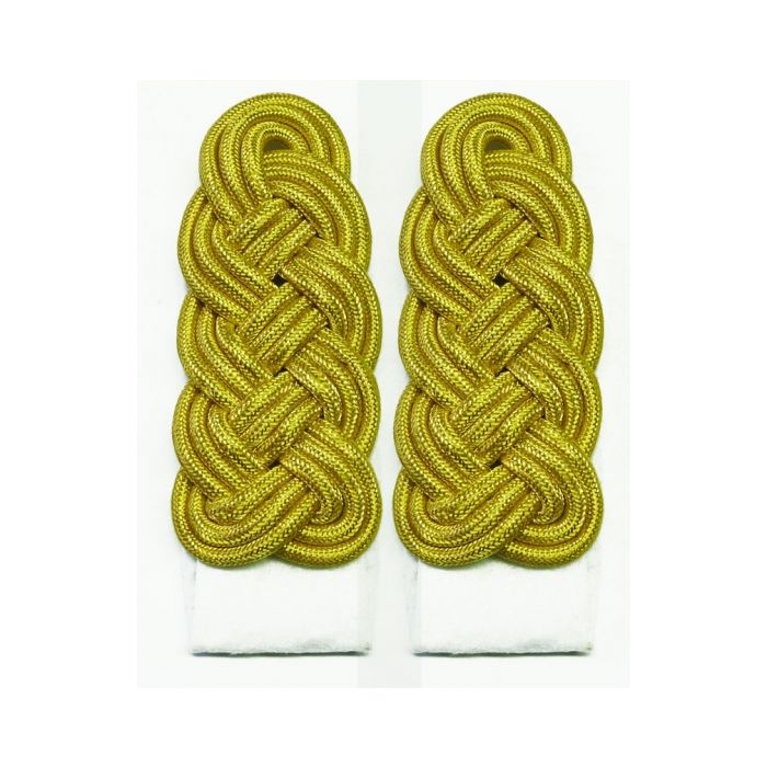 FELDMARSCHALL Schulterstücke auf Weiß Deutsch - ohne Lasche - REPRO - Art. WH4851 