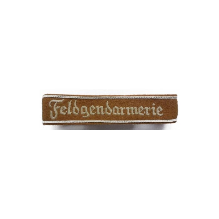 Ärmelband Afrika - Feldgendarmerie Mannschaft  - hellbraun - REPRO - Art. WH5874