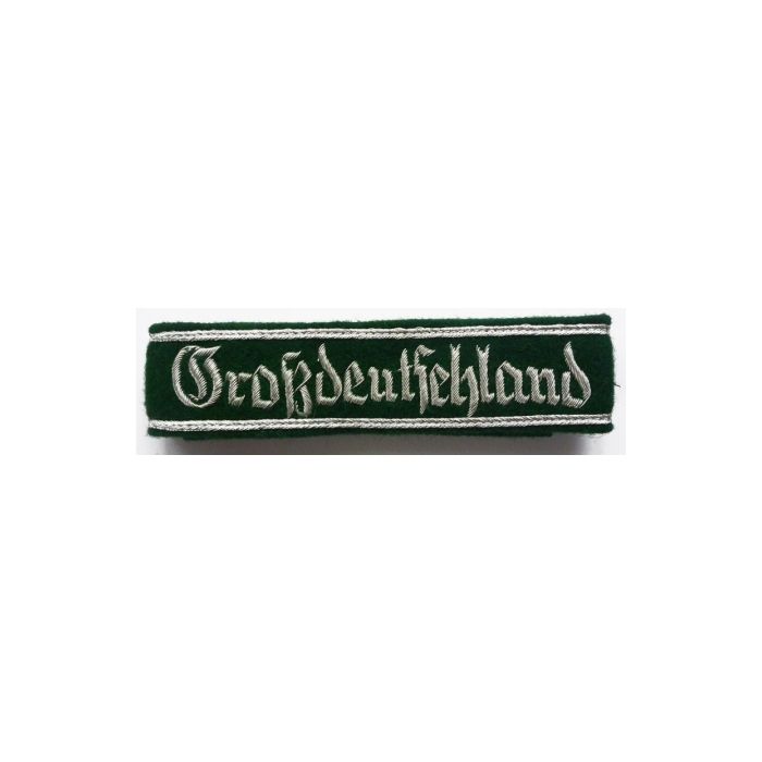 Ärmelband Großdeutschland - Druckschrift - dunkelgrün - REPRO - Art. WH5878