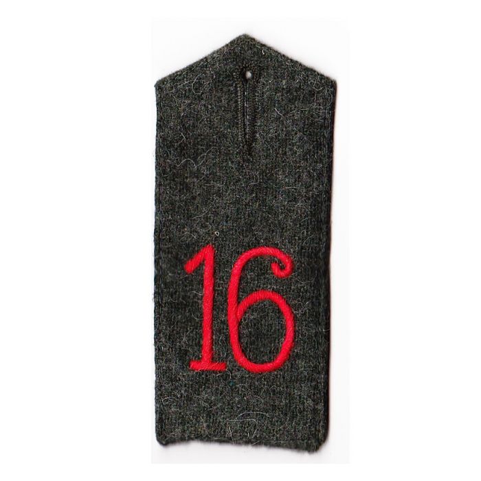 16.REGIMENT - Schulterklappen zu Felduniformen - Art. WK4811