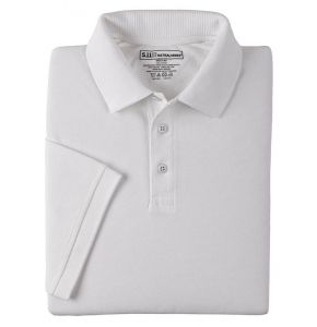 5.11 Professional Kurzarm Polohemd Weiß