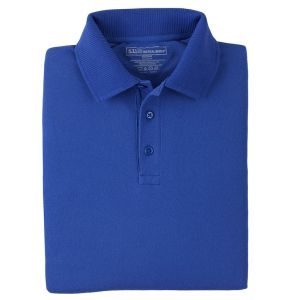 5.11 Professional Langarm Polohemd Academy Blue