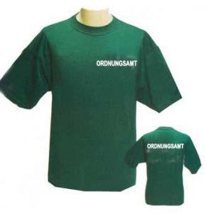 T-Shirt für Behörden in Topqualität 