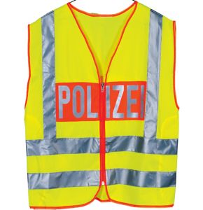 Polizeiwarnweste nach EN ISO 20471( Klasse 2) - Gelb 