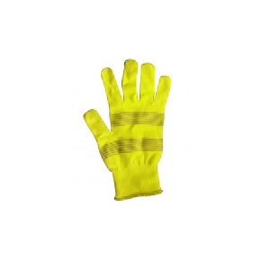 Signal-Handschuhe - gelb - Innenfläche: Microfaser, waschbar - Nr. 6537