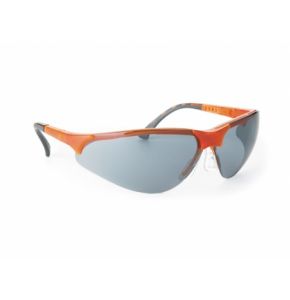 Terminator Brille Orange, Glas Carbon-Grau - Ultramodernes Sport-Design - Nr. 7012
