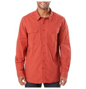 5.11 Expedition Shirt-Stone Wash Oxide Red