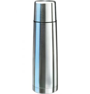 Edelstahl Isolierflasche 0,75 Liter - mit Ausgießsystem, abschaubbarem Trinkbecher - Nr. OU4760