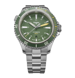 traser- Diver Uhren "P67 Diver Automatic Green" im Special Set