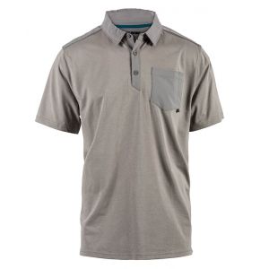5.11 Axis Polo-Shirt grau / lunar