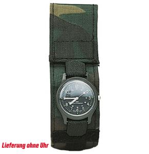 Uhrenschutzband - Woodland - 100% Nylon - Abdeckung mit Klettverschluss - Lieferung ohne Uhr - 100% Baumwolle - Nr. US5958
