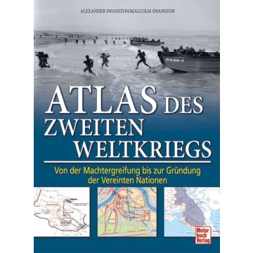 Buch Atlas des 2. Weltkriegs - 400 Seiten, 350 Bilder, 170 Karten - Nr. 03366