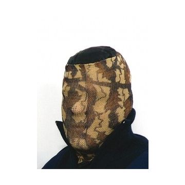 Tarn-Netz-Gesichtsmaske - Camo-braun 