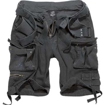 Brandit-Short "Shell Valley Heavy Vintage", olivgrün