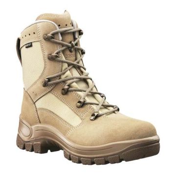 Leichter und atmungsaktiver Einsatzstiefel aus einer Leder/ Textilkombination