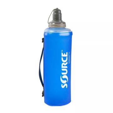 SOURCE Faltbare Flasche 1L - Blau