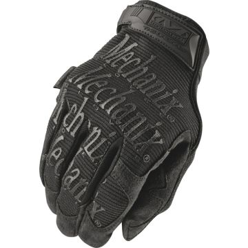 Handschuhe Mechanix Original: Handinnenfläche: Lederimitat 60% Nylon, 40% Polyurethan und 82% Nylon, 18% Polyreuthan. Handrücken:100% Elasthan mit Aufdruck aus thermoplastischem Kautschuk. Innenfutter: 100% Polyester