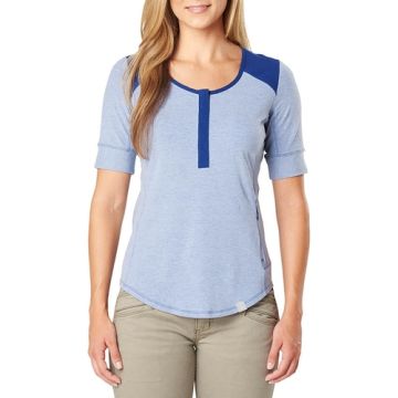5.11 Willow Damen Henley-Shirt Blueprint-Heather