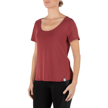 5.11 Riley Kurzarm-Shirt - Cabernet