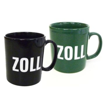 Keramiktasse "ZOLL" - schwarz - Nr. 4078