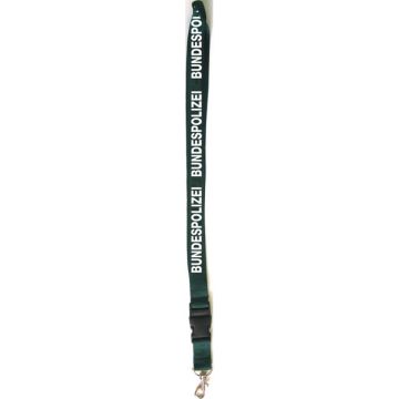 Schlüssel Halsband Bundespolizei - mit Haken - Nr. 4094