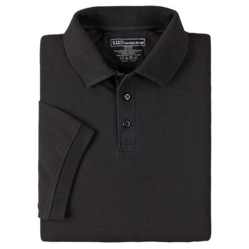 5.11 Professional Kurzarm Polohemd Schwarz