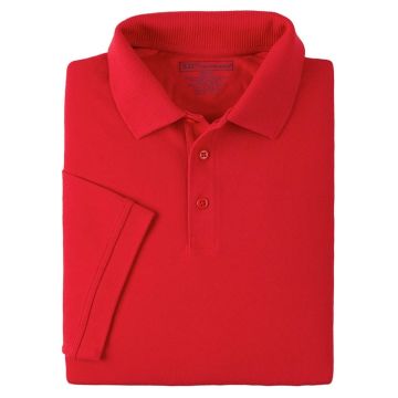 5.11 Professional Kurzarm Polohemd Range Red