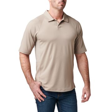5.11 Elite Polo Short Sleeve - Badlands Tan