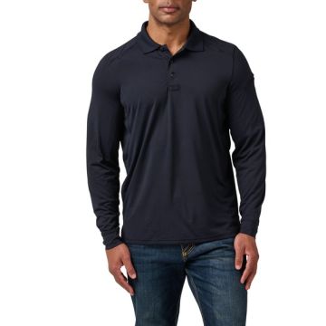 5.11 Helios Langarm Polo Dark Navy