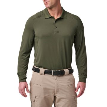 5.11 Helios Langarm Polo TDU Green