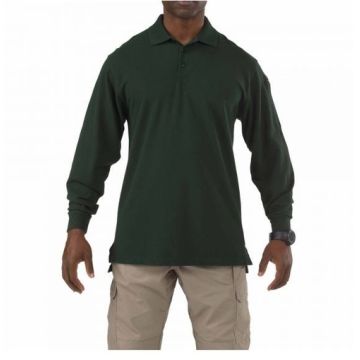 5.11 Professional Langarm Polohemd LE Green