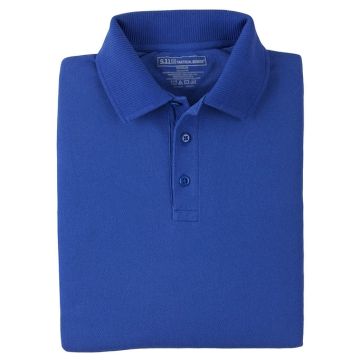 5.11 Professional Langarm Polohemd Academy Blue