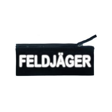 Rückenschild mit Aufdruck FELDJÄGER - Schriftzug reflektierend | Art. 4205FJ
