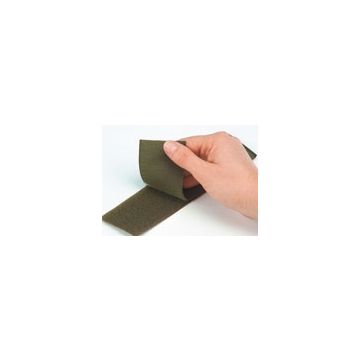 Original Militär-Klettband - Dunkelgrün, Breite 50 mm - zum mobilen Einsatz von Schriftzügen - Nr. 4226