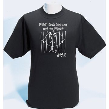 T-Shirt - mit Aufdruck  "Fühl' dich bei uns wie zu Hause"