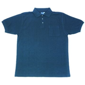 Polo Shirt mit Brusttasche dunkelblau