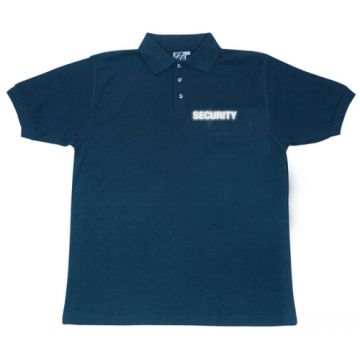 Polo Shirt mit Brusttasche dunkelblau