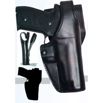 Piece-Keeper Holster 01 - Komfortabler Polizei-Schnellzieh-Lederholster - Nr. 4329