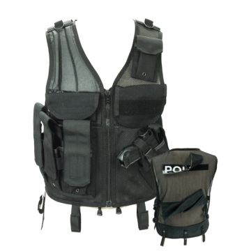 Tacticalweste mit Pistolenfach