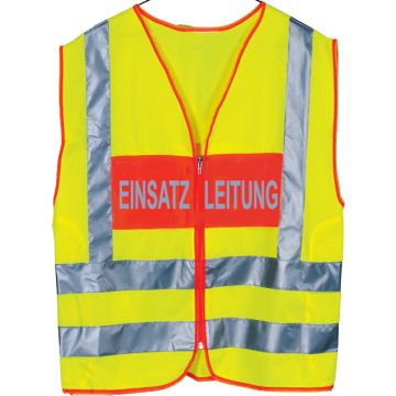 Polizeiwarnweste nach EN ISO 20471( Klasse 2) - Gelb