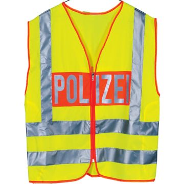 Polizeiwarnweste nach EN ISO 20471( Klasse 2) - Gelb 
