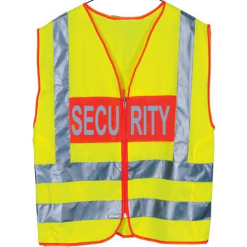 Polizeiwarnweste nach EN ISO 20471( Klasse 2) - Gelb