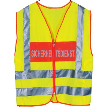 Polizeiwarnweste nach EN ISO 20471( Klasse 2) - Gelb