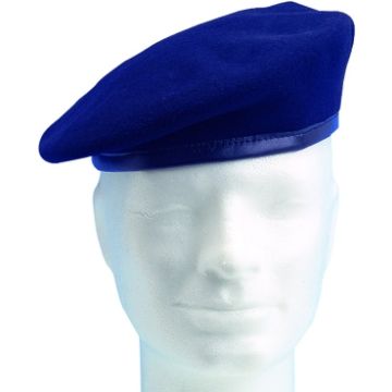 Qualitäts-Barett "Dunkelblau"
