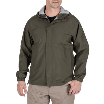 5.11 Duty Rain Shell Jacket - Ranger Green