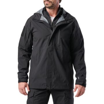 5.11 Force Rainshell Jacket Black