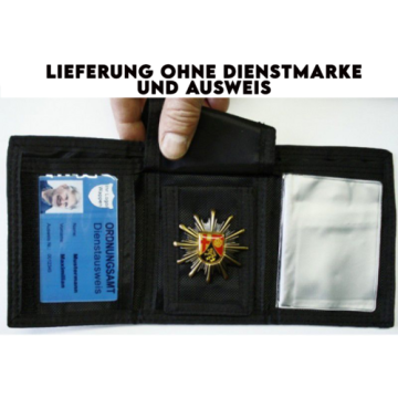 Dienstausweismappe - Sichtfach in Scheckkartengröße - Nylon - Nr. 5075