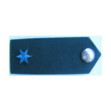 Dienstgradabzeichen Polizeioberwachtmeister/in - Mittlerer Dienst - Farbe: Blau - Nr. 5179